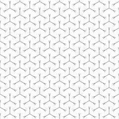 Seamless simple geometric pattern in black and white color. Vector illustration
