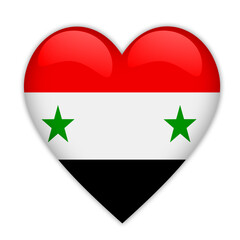 Syrian Arab Flag Love Symbol Image