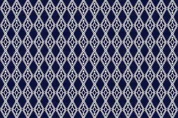 Abstract ethnic geometric pattern design for background or wallpaper, vector illustration.