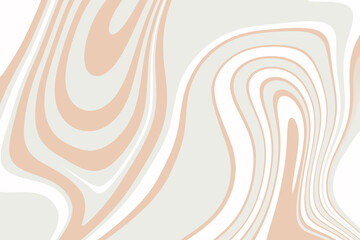 70er Vintage Design Nr. 9 - Fließender abstrakter Hintergrund in Vintageoptik. Natürliche Farben setzen dekorative Akzente. Moderne und vielseitig einsetzbare Illustration.