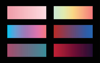 Gradient color background. Modern screen vector design for mobile app. Soft color gradients.