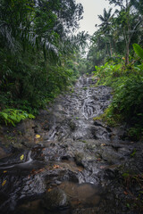 Gembleng Waterfall, Sidemen next to entrance