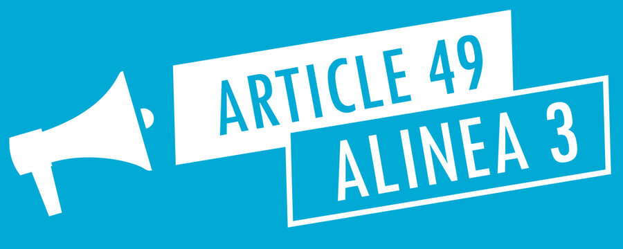 Article 49 Alin&eacute;a 3