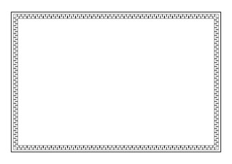 Vector Vintage Style Page Border 