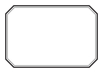 Vector Vintage Style Page Border 