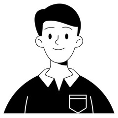 man outline icon