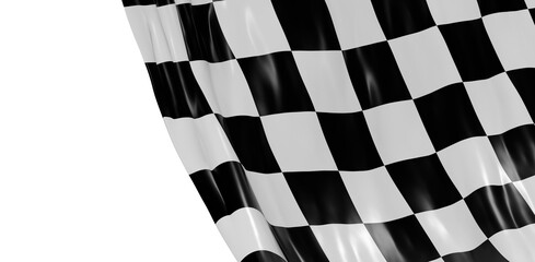 Checkered flag, race flag background