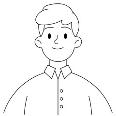 man outline icon