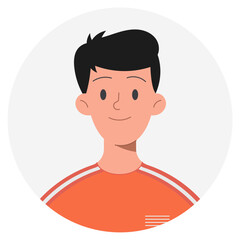 man flat icon