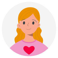 woman flat icon