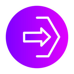 arrow sign icon