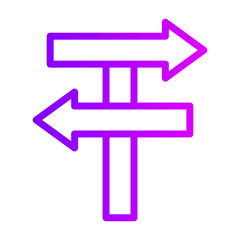 sign isolated on white