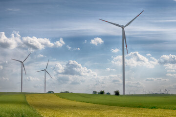 An alternative type of electrical generation using a wind power generator