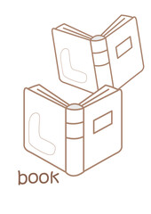 Alphabet B For Book Coloring Pages A4 For Kids and Adult