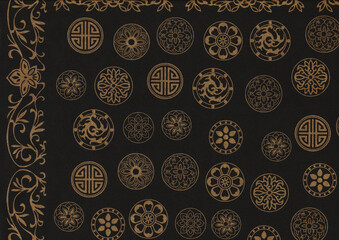 한지 질감 텍스쳐 한국 전통 종이