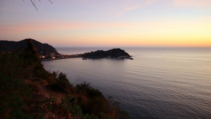 Obraz premium sunset over the sea