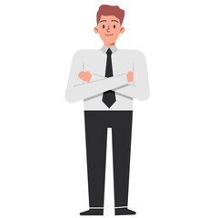 businessman flat icon