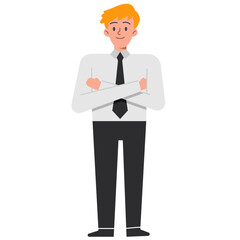 businessman flat icon