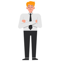 businessman flat icon
