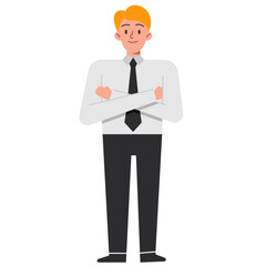 businessman flat icon