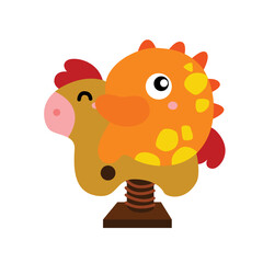 Cute Monster School Illustration Vector Clipart