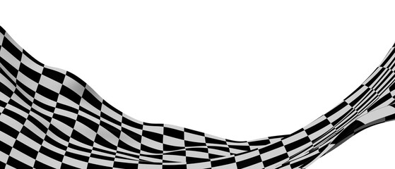 Fototapeta premium Checkered flag, race flag background