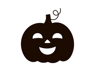 Halloween pumpkin icon. Jack O lantern pumpkin symbol.