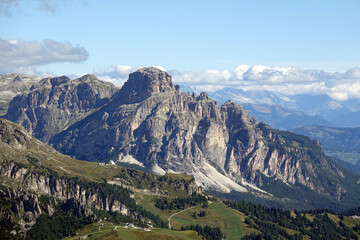 Sass Songher in den Dolomiten