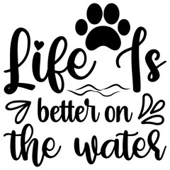 life is better on the water, Fishing SVG Bundle, Fishing T-Shirt Bundle, Fishing SVG, SVG
