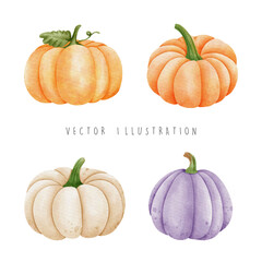 Autumn season, happy fall, vector illustration