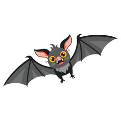 Cartoon Drawing Of A Bat