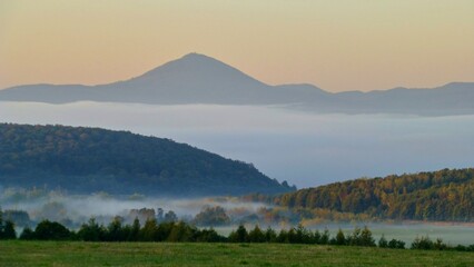 landscape in the morning