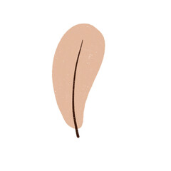 Dry Leaf Hand drawn Illustration
