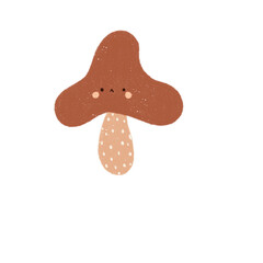 Mushroom Hand drawn Illustration