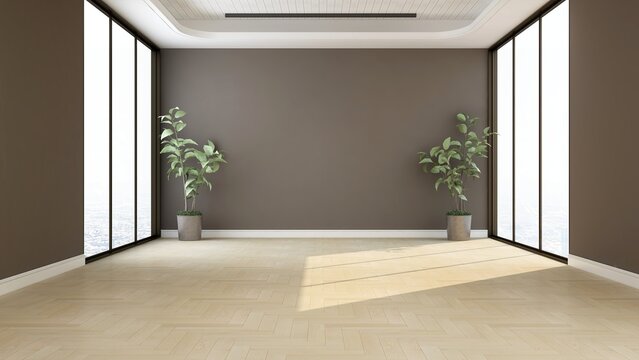 blank wall for logo mockup
