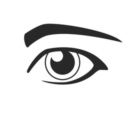 simple human eye icon