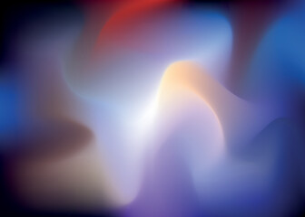 Stylish color full vignette abstract background 