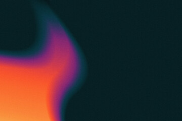 abstract gradient with thermal heatmap effect and grain texture, futuristic background