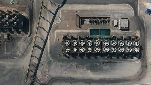 Coal Plant in Chile, Mejillones.