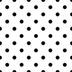 vector black and white polka dots