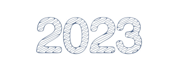 2023 text flyer design on graphic