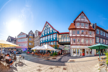 Fototapeta na wymiar Altstadt, Wolfenbuettel, Deutschland 