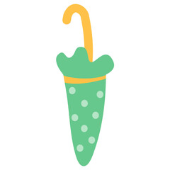 umbrella chocolate icon