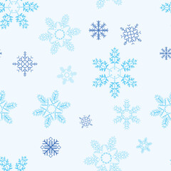 Tartan pattern,Scottish traditional fabric seamless Christmas tone, Snow Globe , Blue and White background