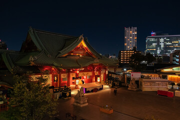 東京都千代田区 夜の神田明神