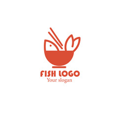 Logo Fish Food Design Company