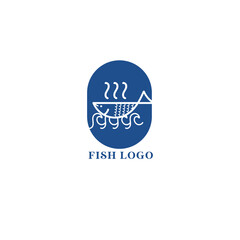 Logo Fish Food Design Company