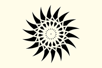 Obraz premium LOGO can be made, colorful floral pattern.