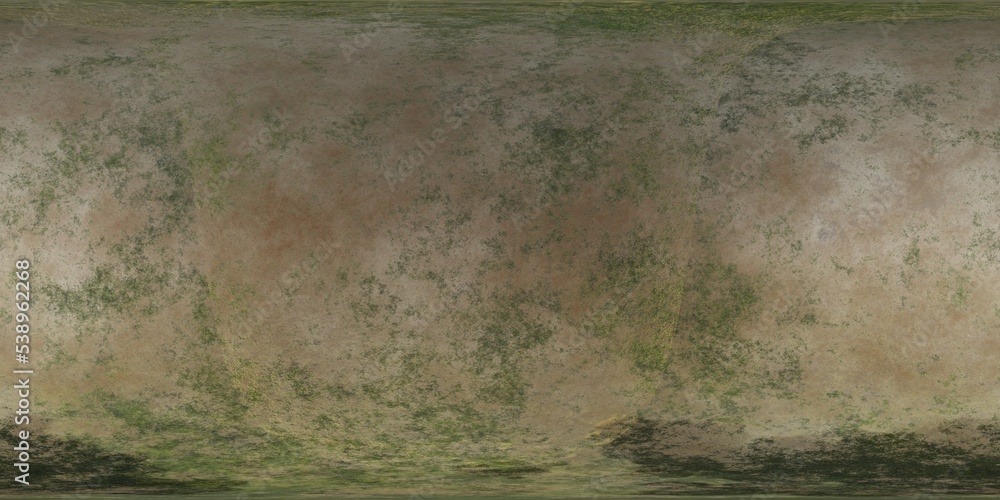 Wall mural the texture of the stone. planetoid. hdri. equidistant projection. spherical panorama. panorama 360.