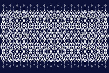 Abstract ethnic geometric pattern design for background or wallpaper, vector illustration.